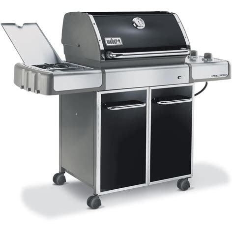 Simply put the weber genesis line of grills are the best you can buy in this price range and bey. Weber Genesis E-320 Natural Gas BBQ Grill - Black : BBQ Guys