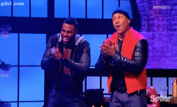 Lip Sync Battle - LL Cool J Golf Clap GIF