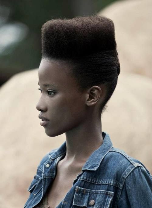 Ide Populer Female Model High Fade, Model Rambut