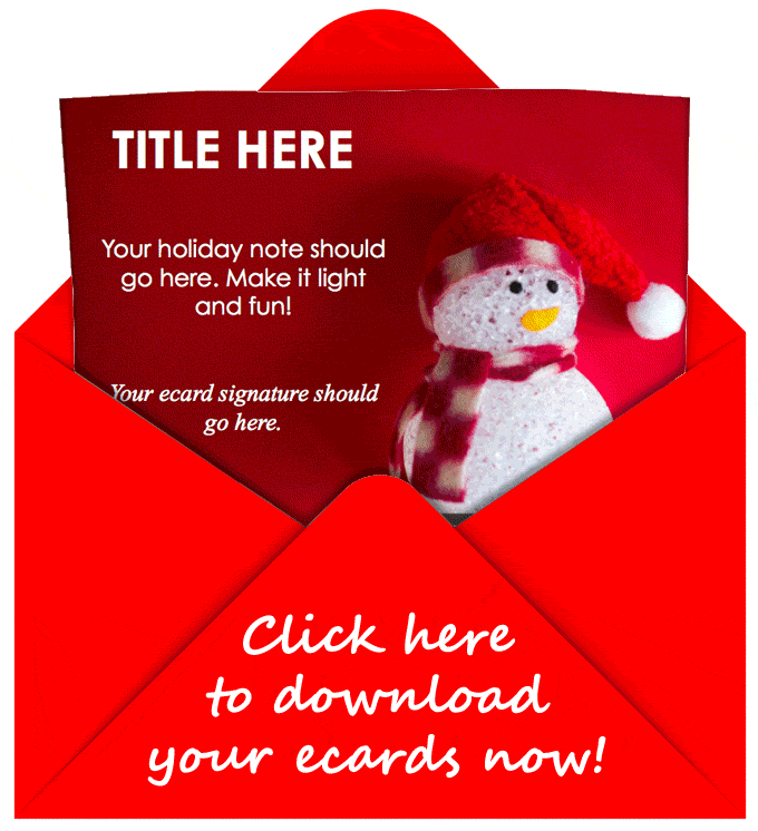 Download Customizable Holiday Ecard Templates To Send to 