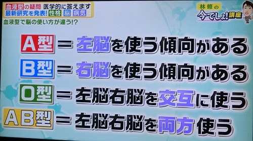 血液型によって性格は違うと思う 月に雲影 花に風巻