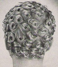 Pincurls with bobbie pins