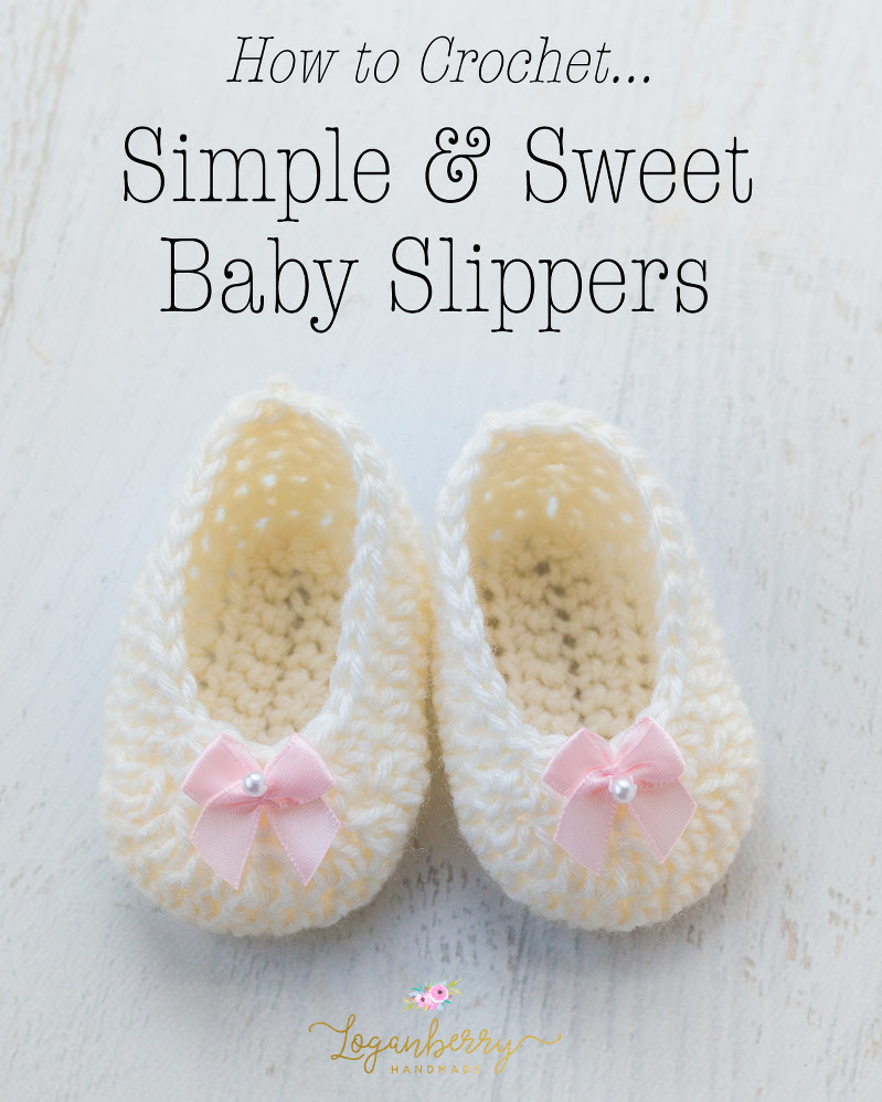 Crochet Baby Slippers + Free Pattern, crochet baby shoes, crochet 