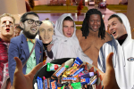 The NFL Goes Trick-or-Treating