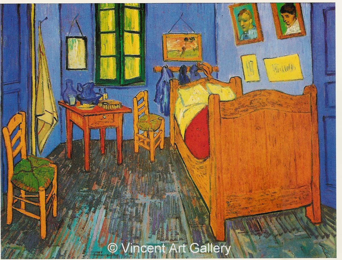 Vincent's Bedroom in Arles by Vincent van Gogh - Oil ...