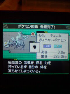 ポケモンbw ジャイアントホール攻略 キュレムを捕獲しました Hobby Movie 楽天ブログ