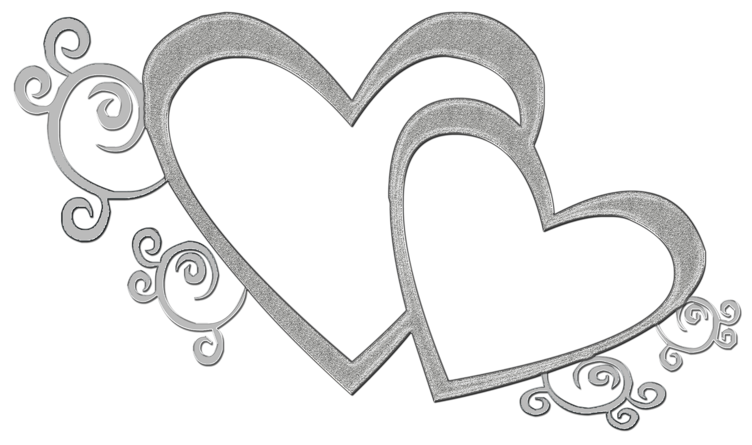 Free Free 258 Wedding Double Heart Svg SVG PNG EPS DXF File