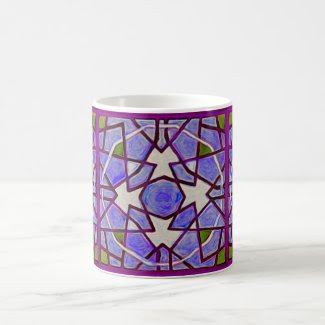 Fandangle in Purple Coffee Mugs