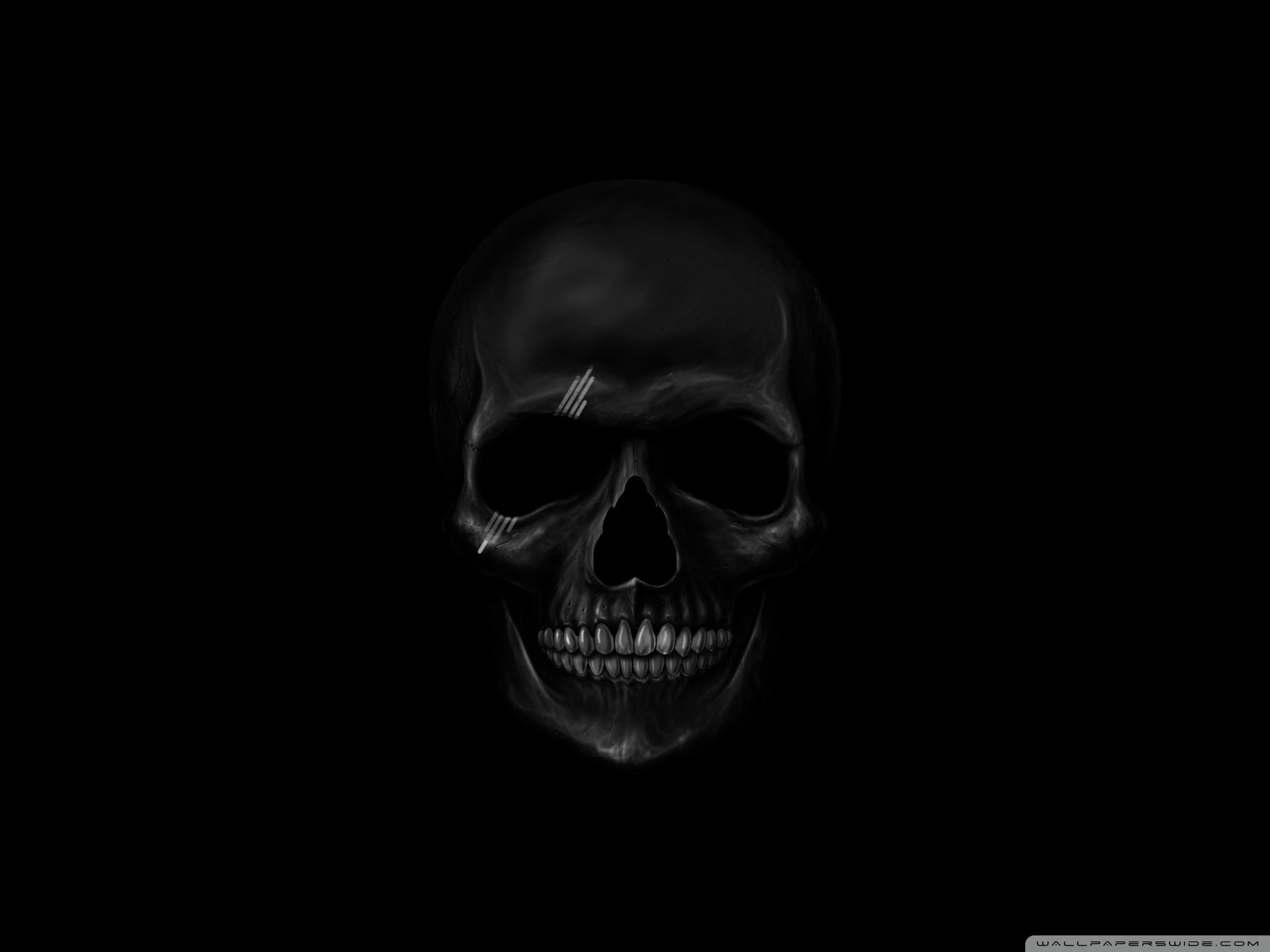 Black Skull 4k Hd Desktop Wallpaper For 4k Ultra Hd Tv