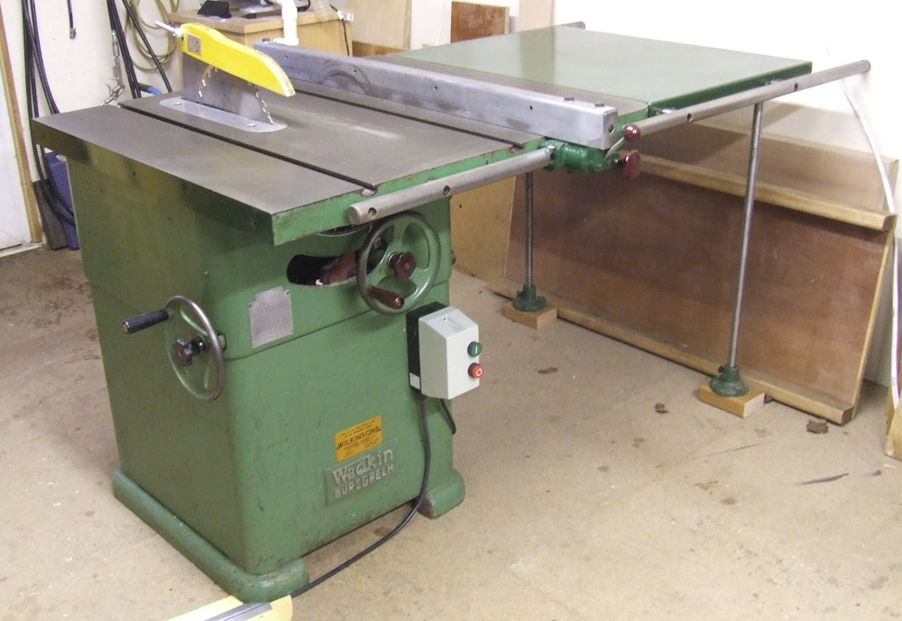 Wadkin Bursgreen 12 AGS 240 volt Table Saw