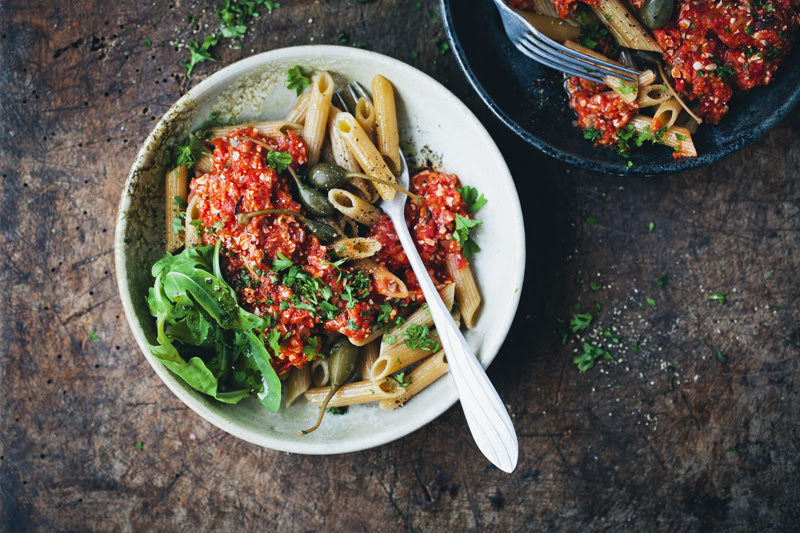 Penne Pomodoro with Vegan Tuna Green Kitchen Stories Penne Pomodoro with Vegan Tuna Green Kitchen Stories