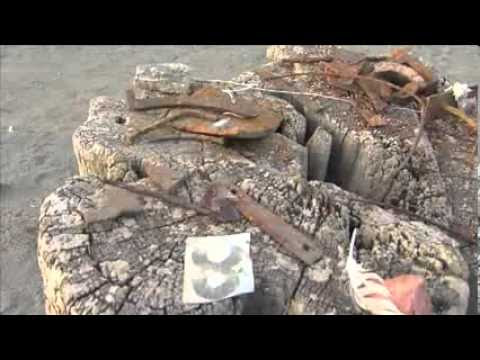 Drought Exposes Ghost Gold Rush Town in Dry Lake Bed - Folsom Lake, CA