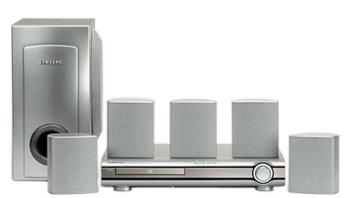Samsung HT-DB120 Progressive-Scan DVD Home Theater System (Silver)