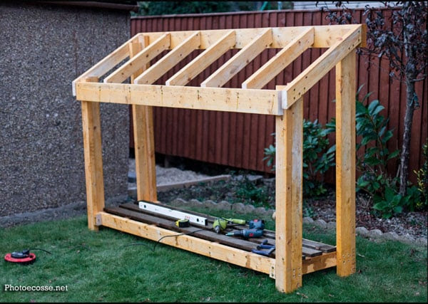DIY Small Wood Shed | HowToSpecialist - How to Build, Step by Step DIY 