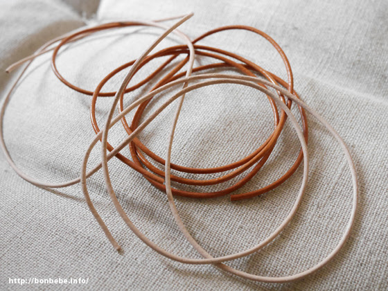 手作り犬の迷子札 其の二 チョーカー編 トイプードルブログ ボンベベ育犬手帖