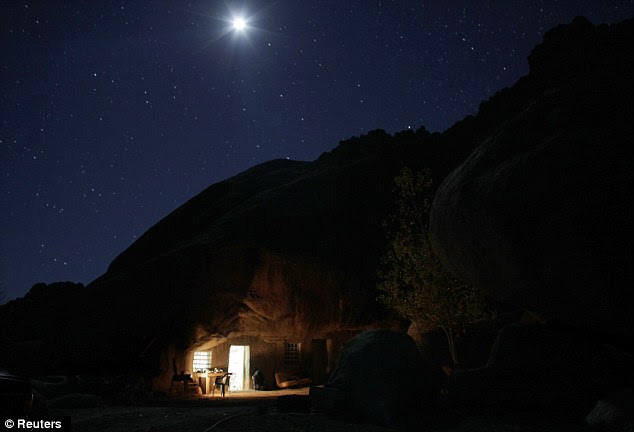 Dwelling: The strange dwelling is found close to the town of San Jose de Piedras, a remote community located in the arid desert of Coahuila, some 49 miles from the Texas border