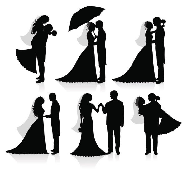 Free Free 120 Wedding Silhouette Svg SVG PNG EPS DXF File