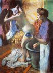Edgar Degas - The Cup of Tea. Breakfast after Bathing 1883