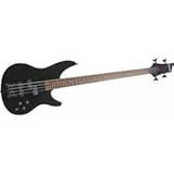 Laguna LB200 Electric Bass with Dual Active EQ Transparent Red