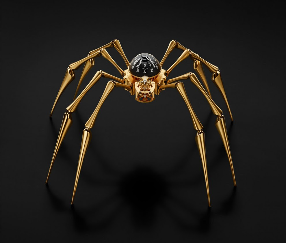 精巧な蜘蛛型時計がカッコイイ Arachnophobia