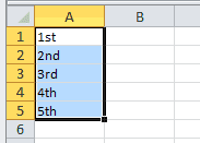 Excel Autofill of Rank