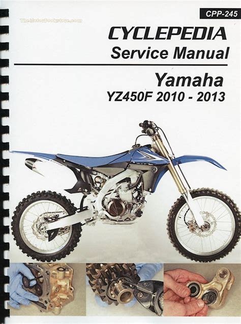 eBook Yamaha Yz450f Service Repair Manual 2003 Onwards