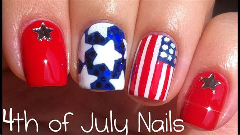 4th Of July Nail Art