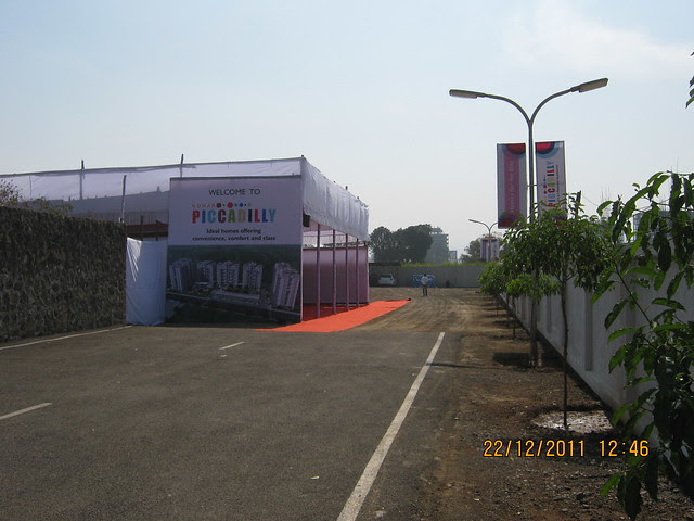 Pandal on the day of launch of Kumar Piccadilly, Wakad, Pune 411 057
