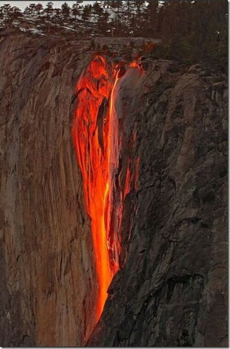 Horsetail Fall (13 pics + video)