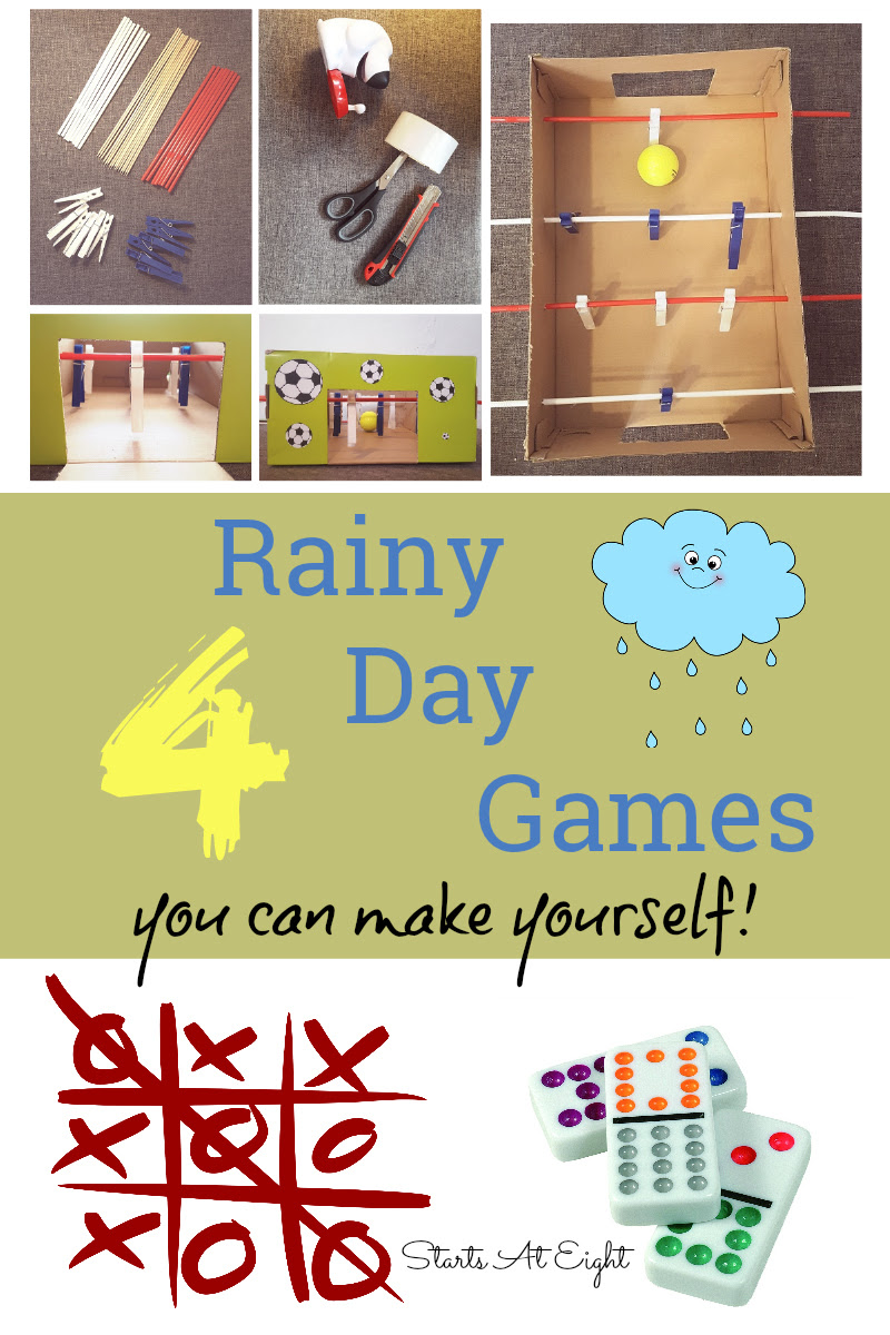 4 Rainy Day Games You Can Make Yourself - StartsAtEight