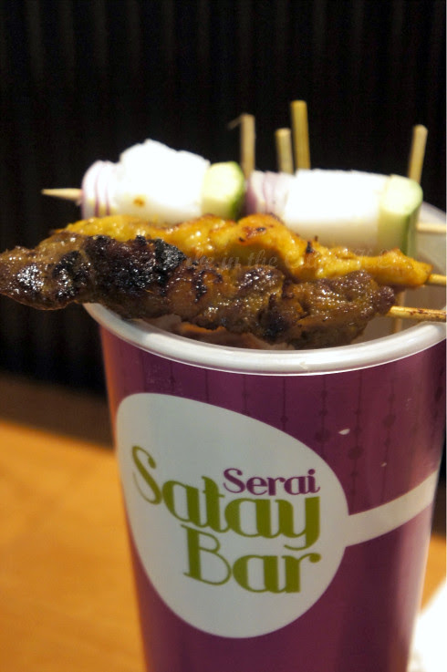 Chicken and Beef Satay Set (RM9.60)