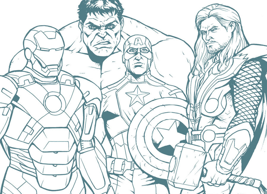 Avengers Drawing