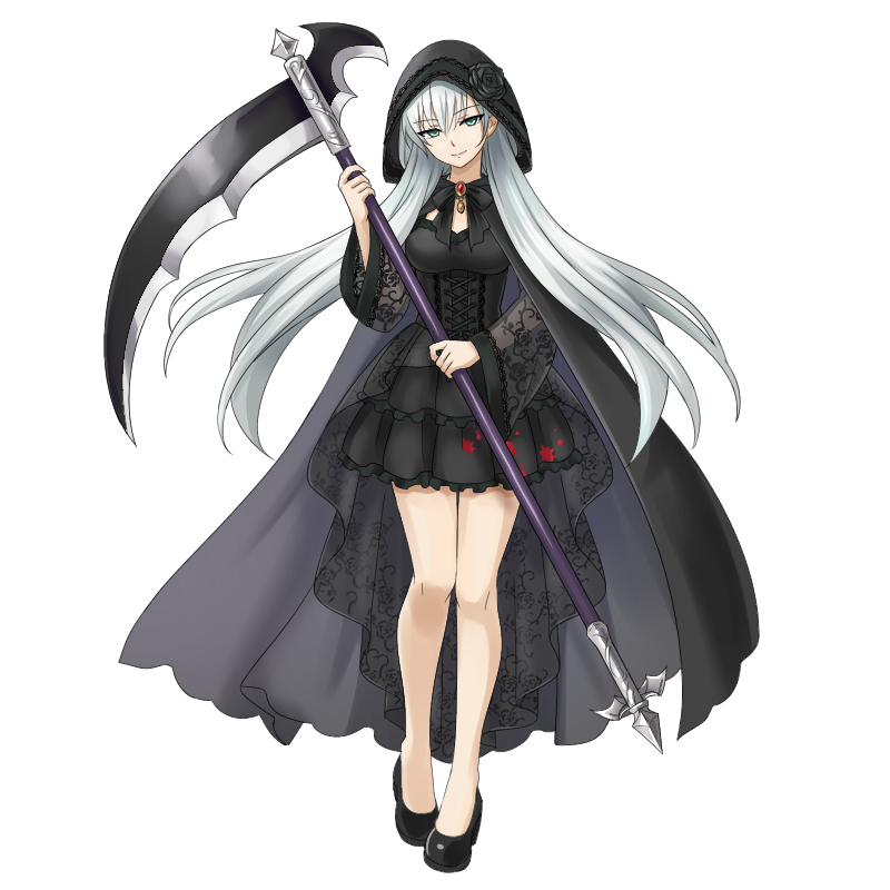 ハロウィン 死神少女 イラスト詳細 らっかみ