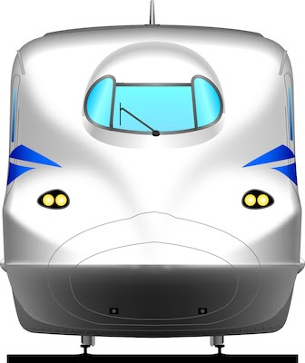 新幹線正面イラスト