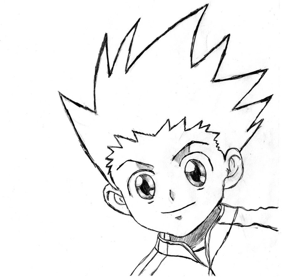 Gon Transformation Drawing : Best Drawing Anime Male ...
