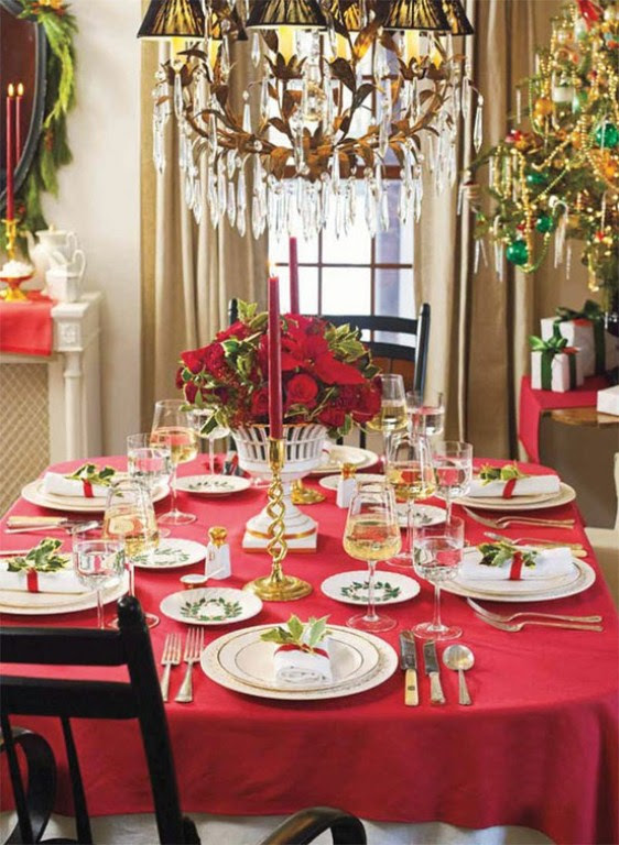 45 Amazing Christmas Table Decorations  DigsDigs