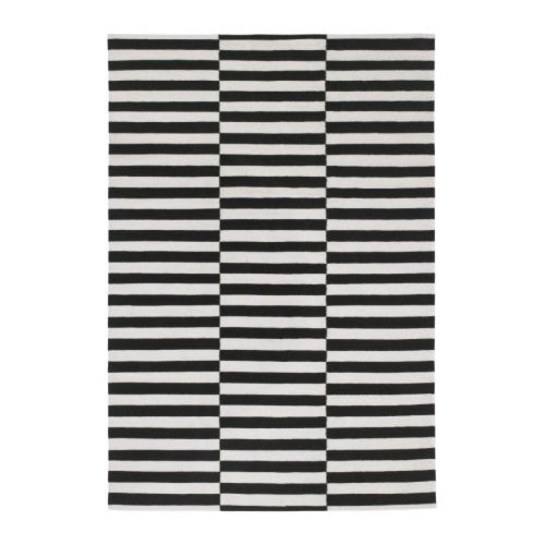 IKEA STOCKHOLM RAND Rug, flatwoven IKEA The rug is hand-woven by skilled craftsmen, and is therefore unique.