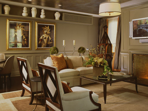 Scarsdale Multi-Use Room eclectic family room