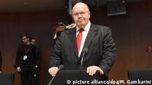 Deutschland Sitzung des NSA-Untersuchungsausschusses - Kanzleramtsminister Peter Altmaier 