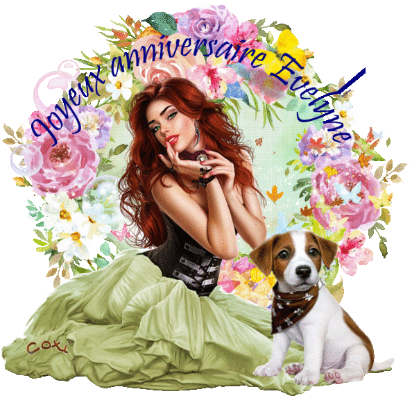 Joyeux Anniversaire Evelyne