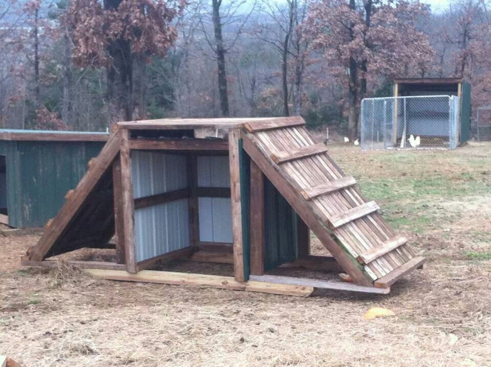 Pallet Goat Shed
