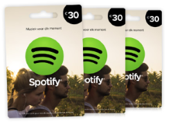 Geschenkkarten - Spotify
