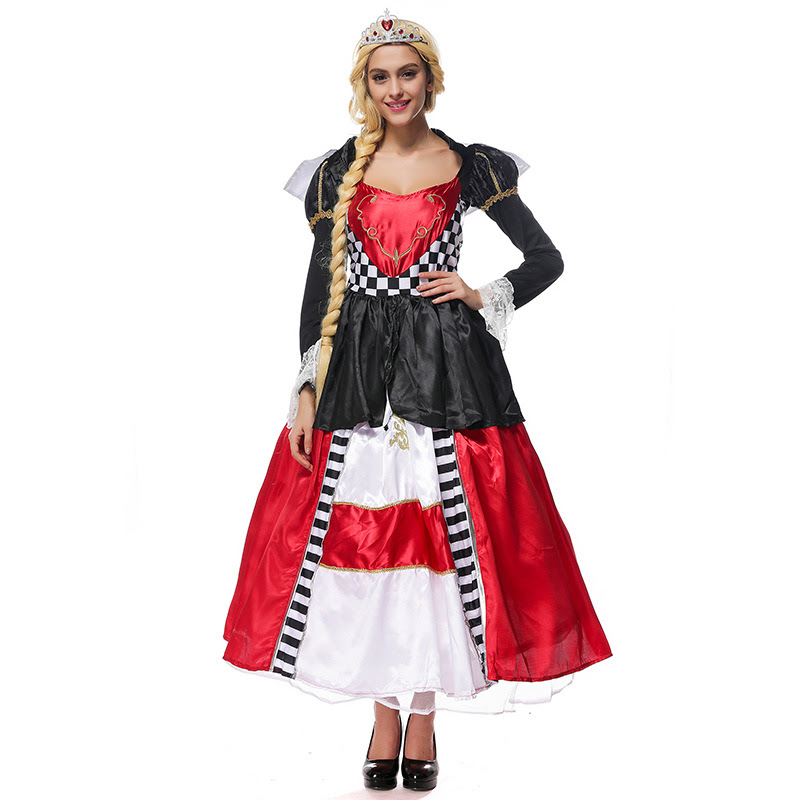 不思議の国のアリス コスプレ ハートの女王 ハロウィン衣装 ディズニー Halloween Trw