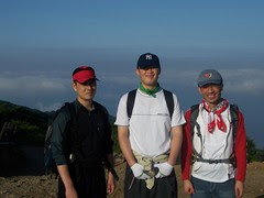 노고단과 임걸령 사이에서 한 컷