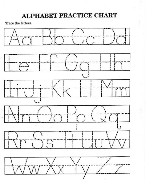  alphabet tracing worksheets for 6 year olds alphabetworksheetsfreecom