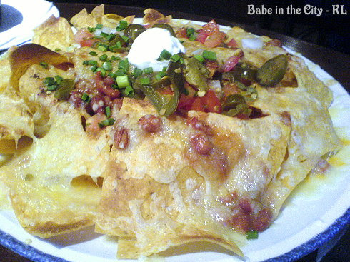 Hard Rock Nachos RM32
