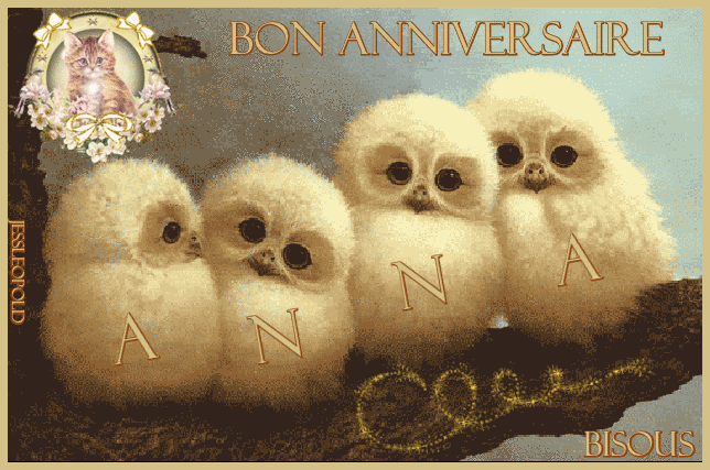 Bon Anniversaire Anna