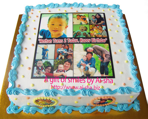 Birthday Cupcakes Edible Image