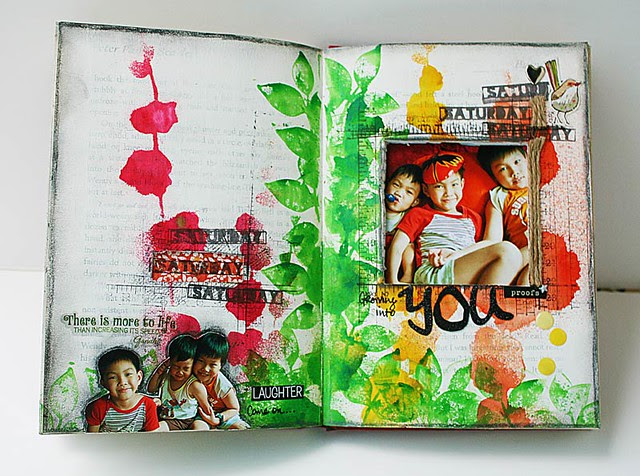 Growing-into-you-journal-page-by-Do-More-With-Less