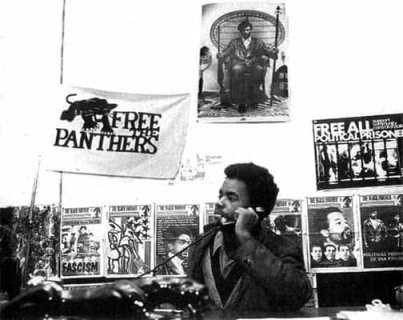Mumia Panthers Min. of Info 1970 by Phila. Inquirer